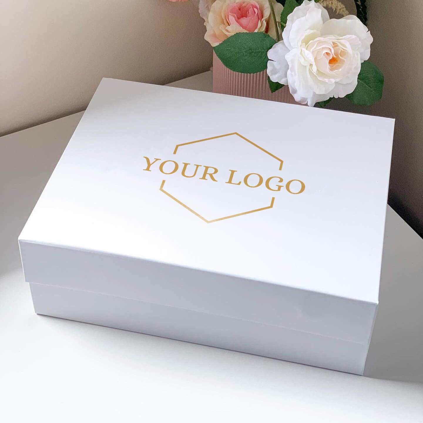 Personalised Logo Magnetic Closure Gift Box