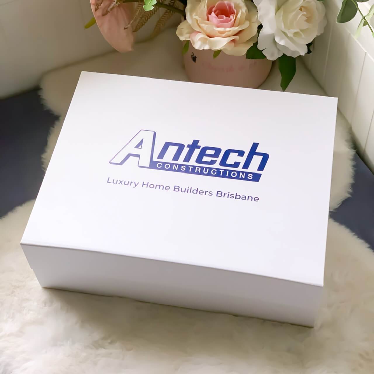 Custom Sample Logo Branding Magnetic Closure Gift Box