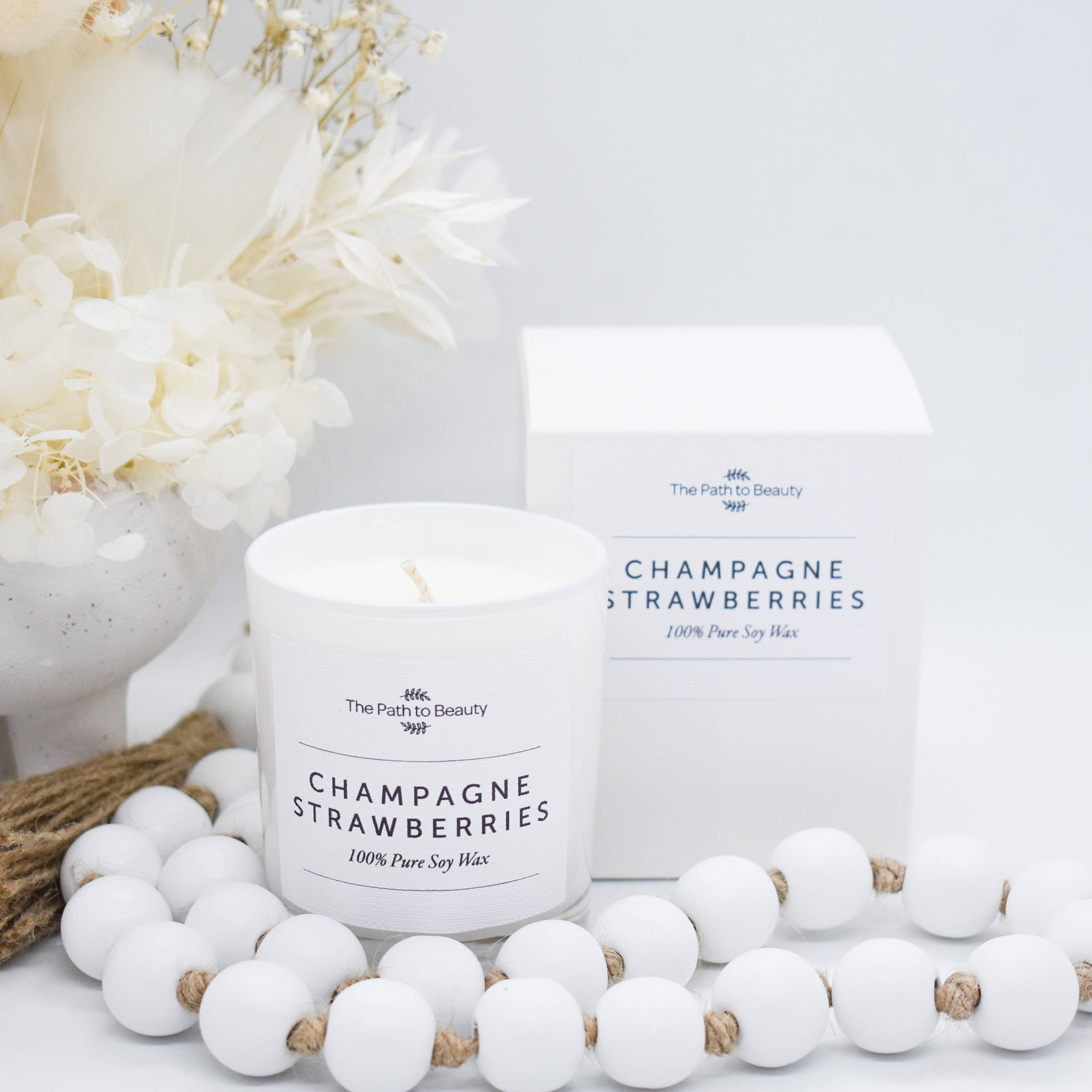 Petite Candle ~ Champagne & Strawberries