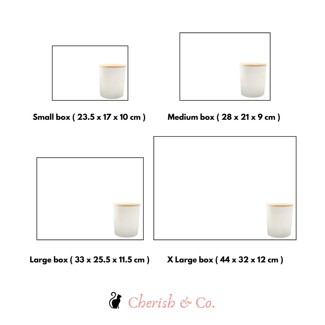 Personalised Large Soy Candle with Bamboo Lid