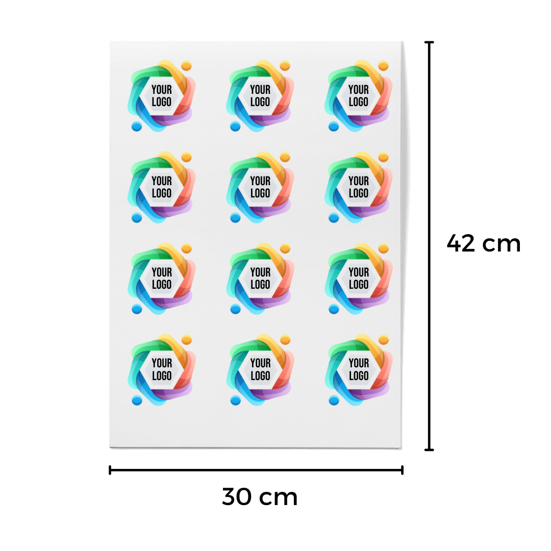 Custom UV DTF Sticker - A3 Sheet ( 300 x 420 mm )