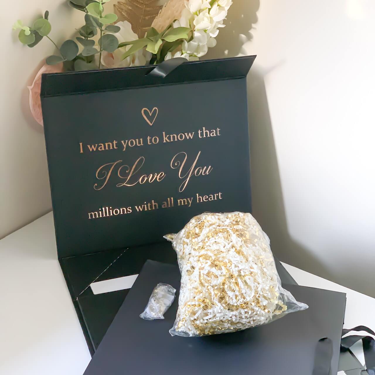 I Love You Personalised Magnetic Gift Box