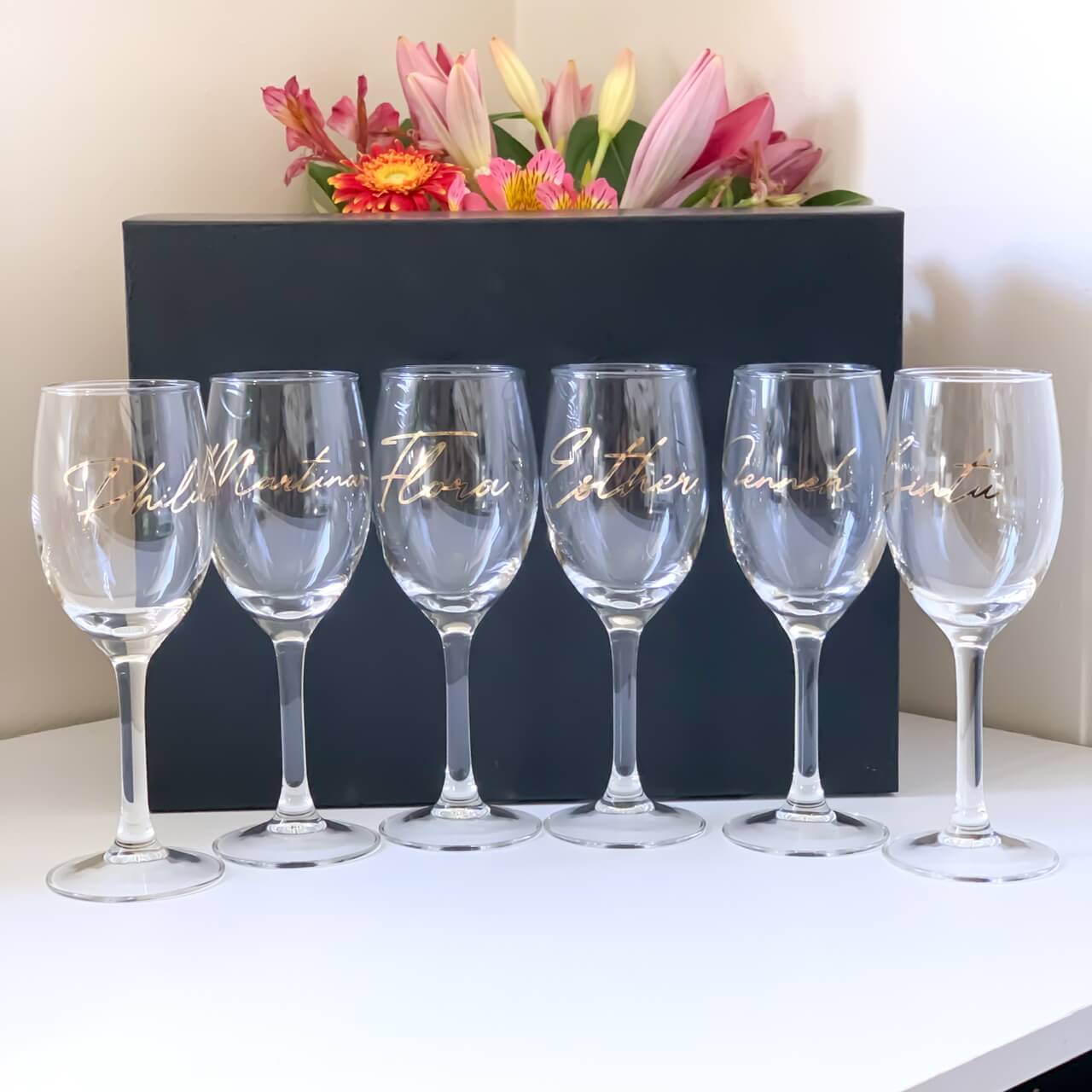 Personalised Wine Glasses