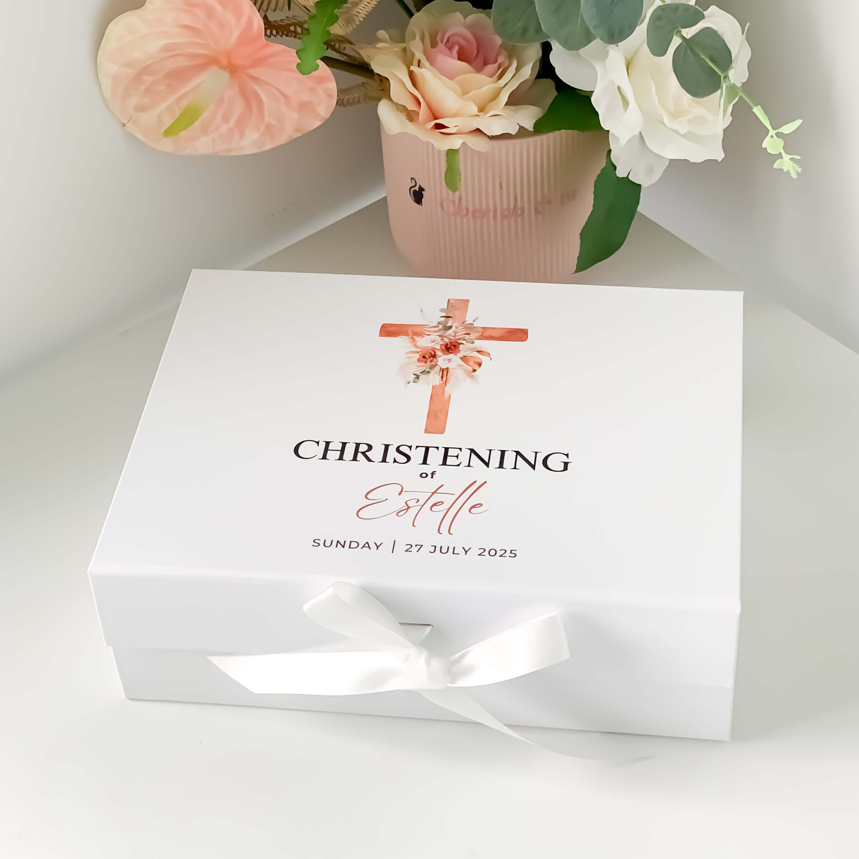 Baptism Day Magnetic Closure Gift Box #2