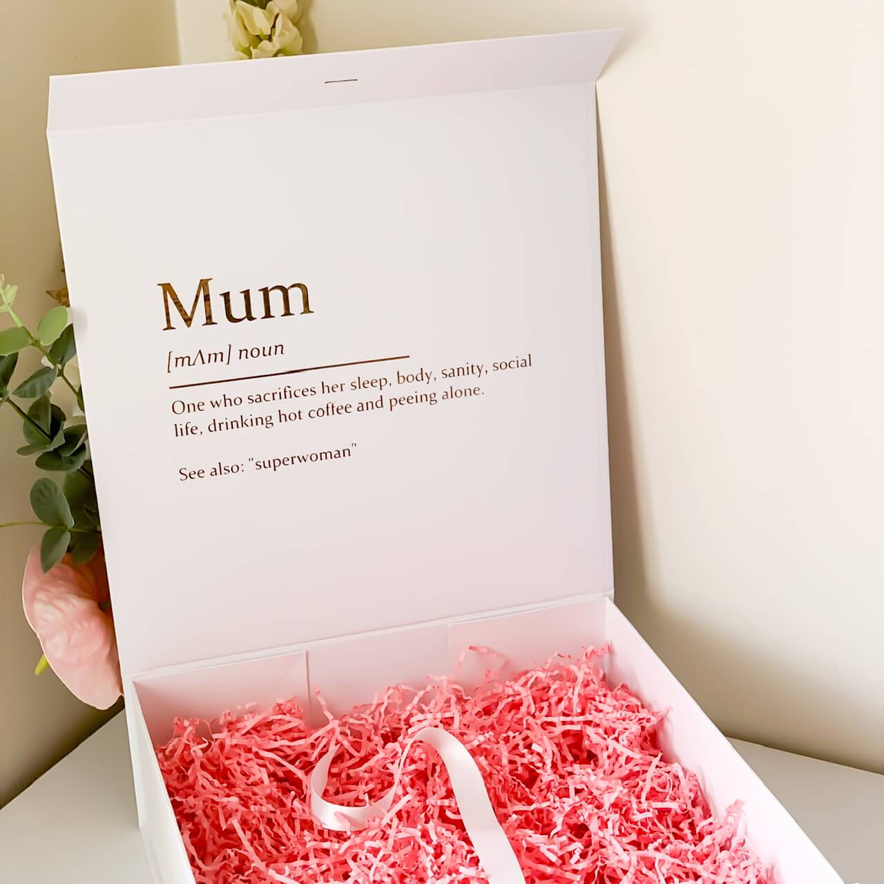 Superwoman Mum Magnetic Gift Box