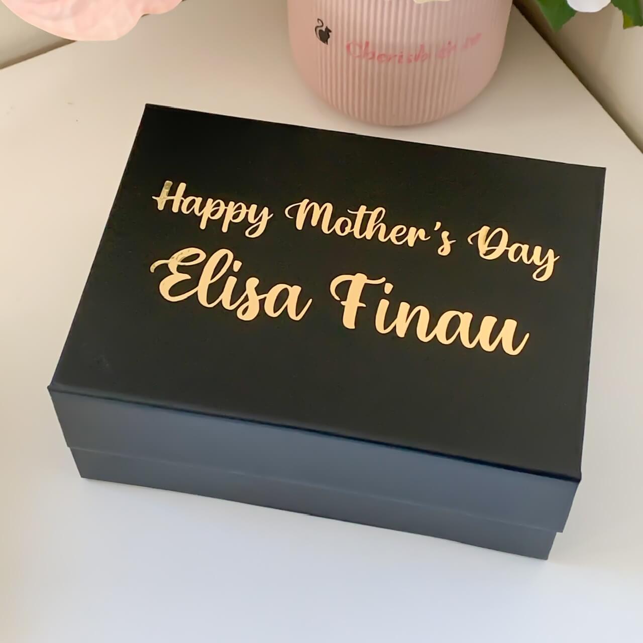 Happy Mother’s Day + Name Magnetic Gift Box