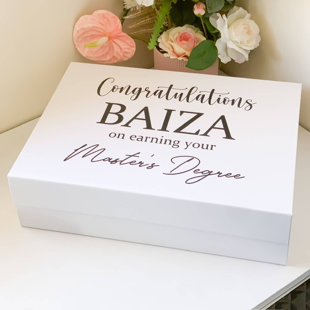 Congratulations Happy Graduation Magnetic Gift Box