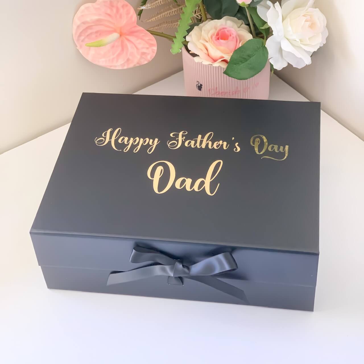 Happy Father's Day Magnetic Gift Box