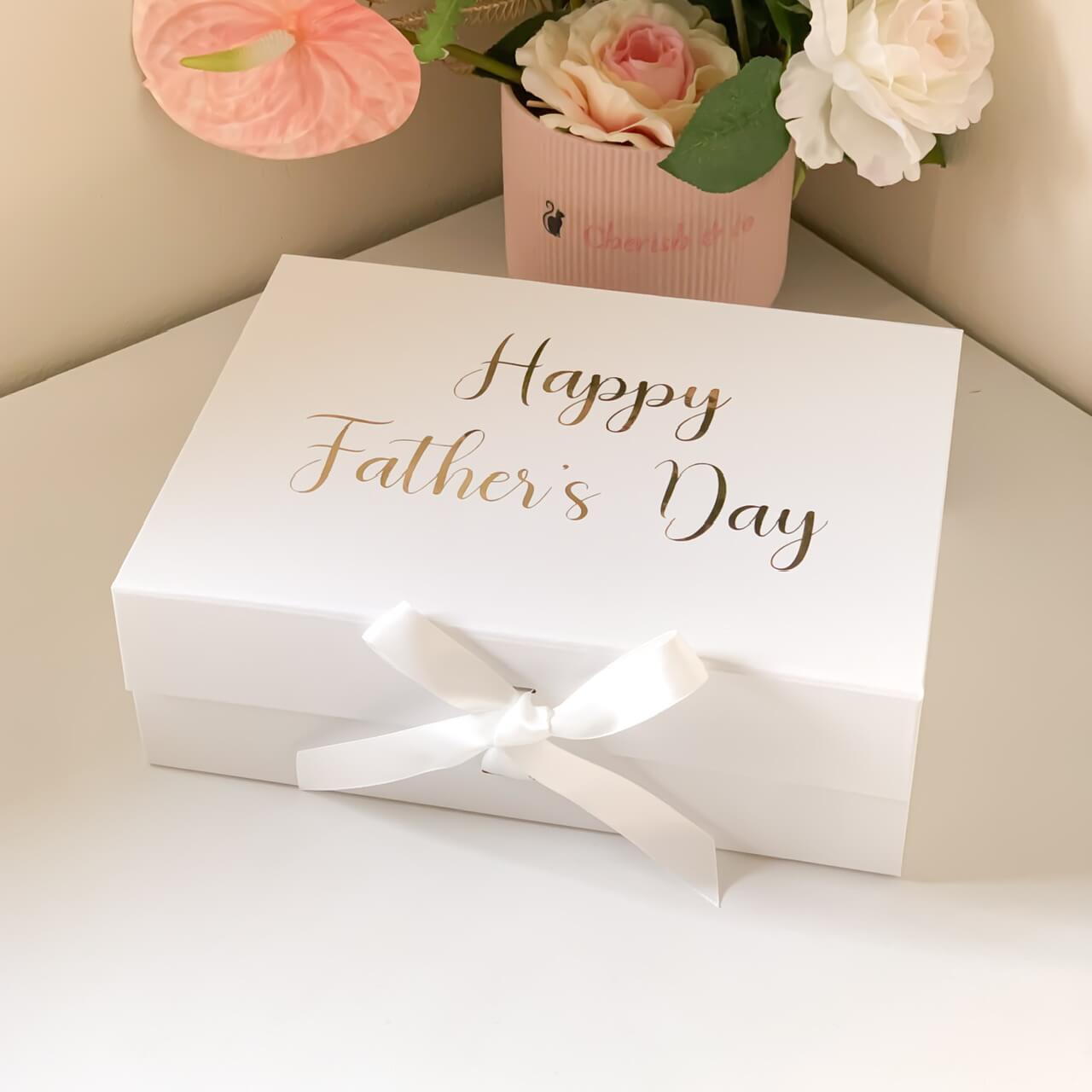 Happy Father's Day Magnetic Gift Box