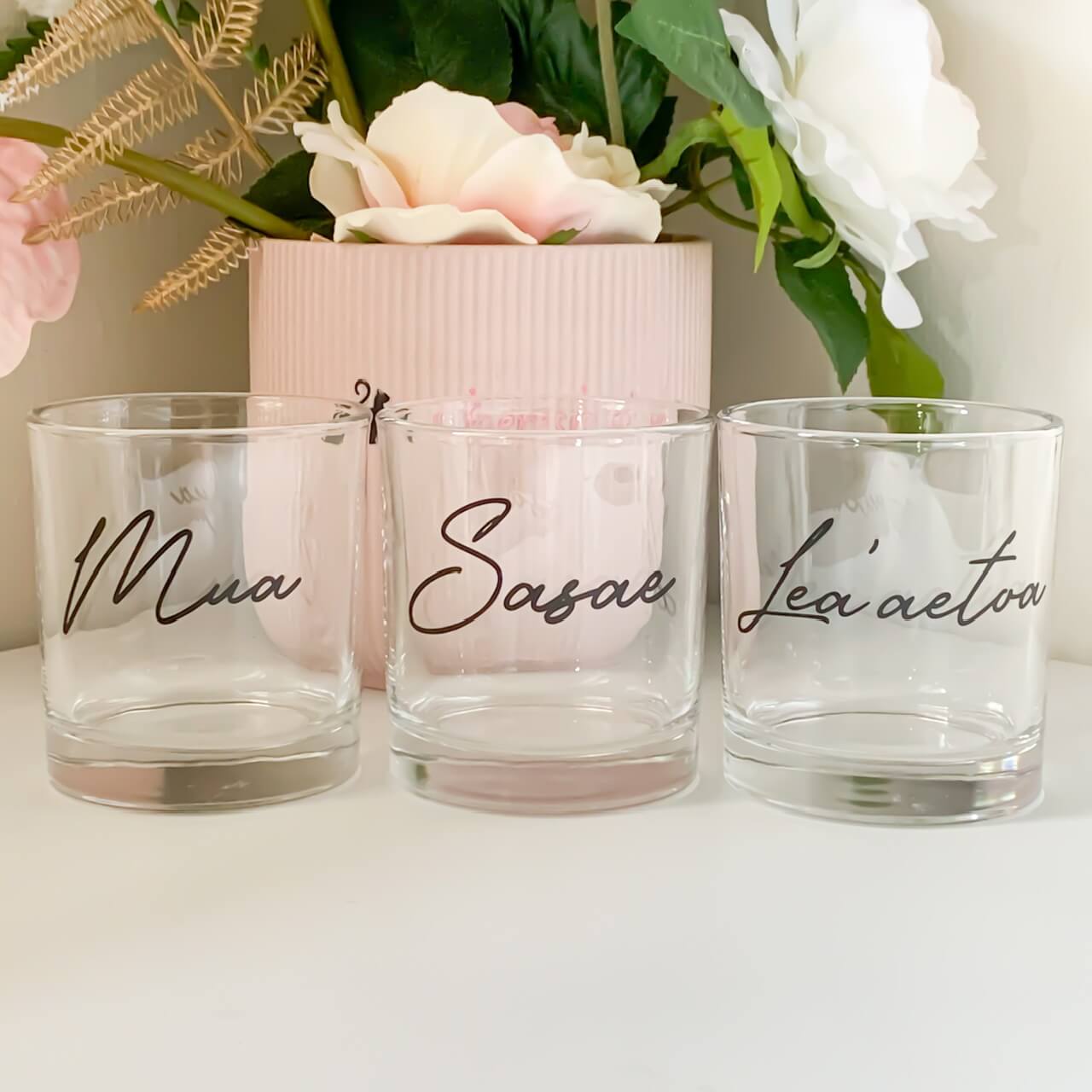 Personalised Classic Whiskey Glasses