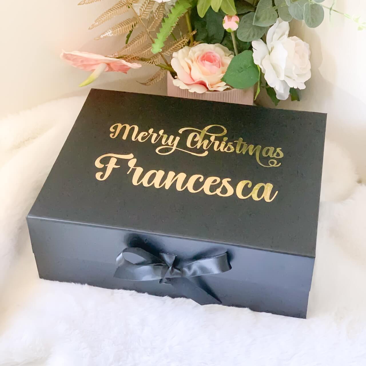 Merry Christmas Magnetic Gift Box