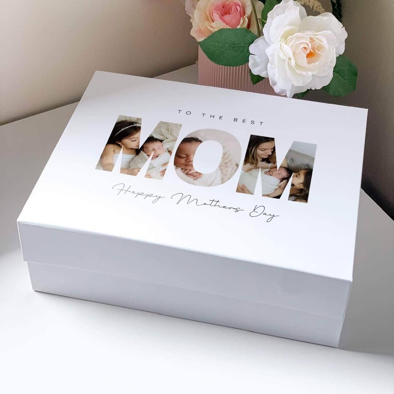 To the Best MOM Magnetic Closure Gift Box