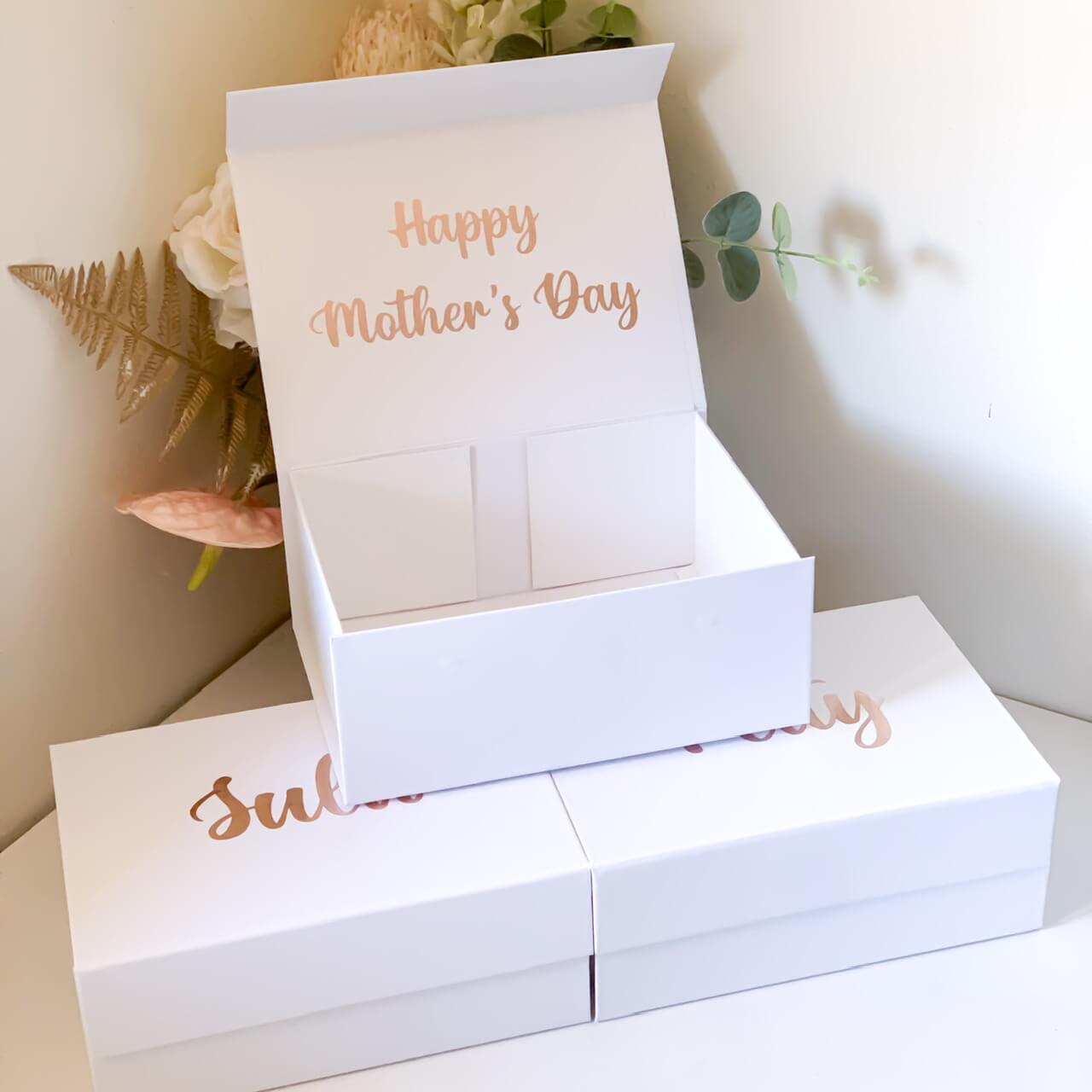 Personalised Happy Mother’s Day Magnetic Gift Box