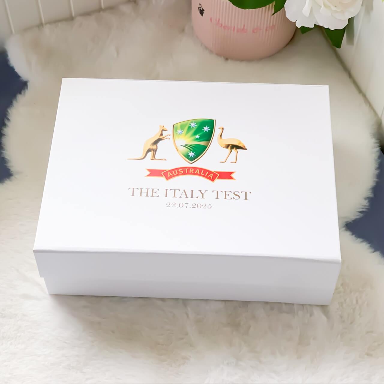 Custom Sample Logo Branding Magnetic Closure Gift Box