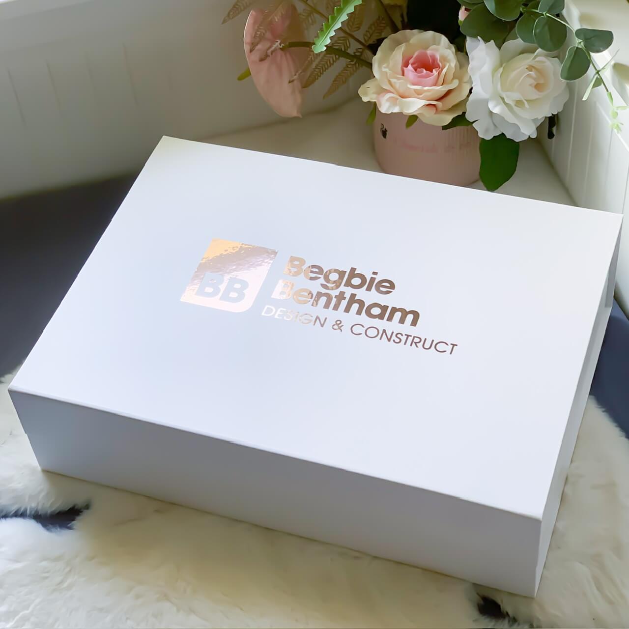 Personalised Logo Magnetic Closure Gift Box