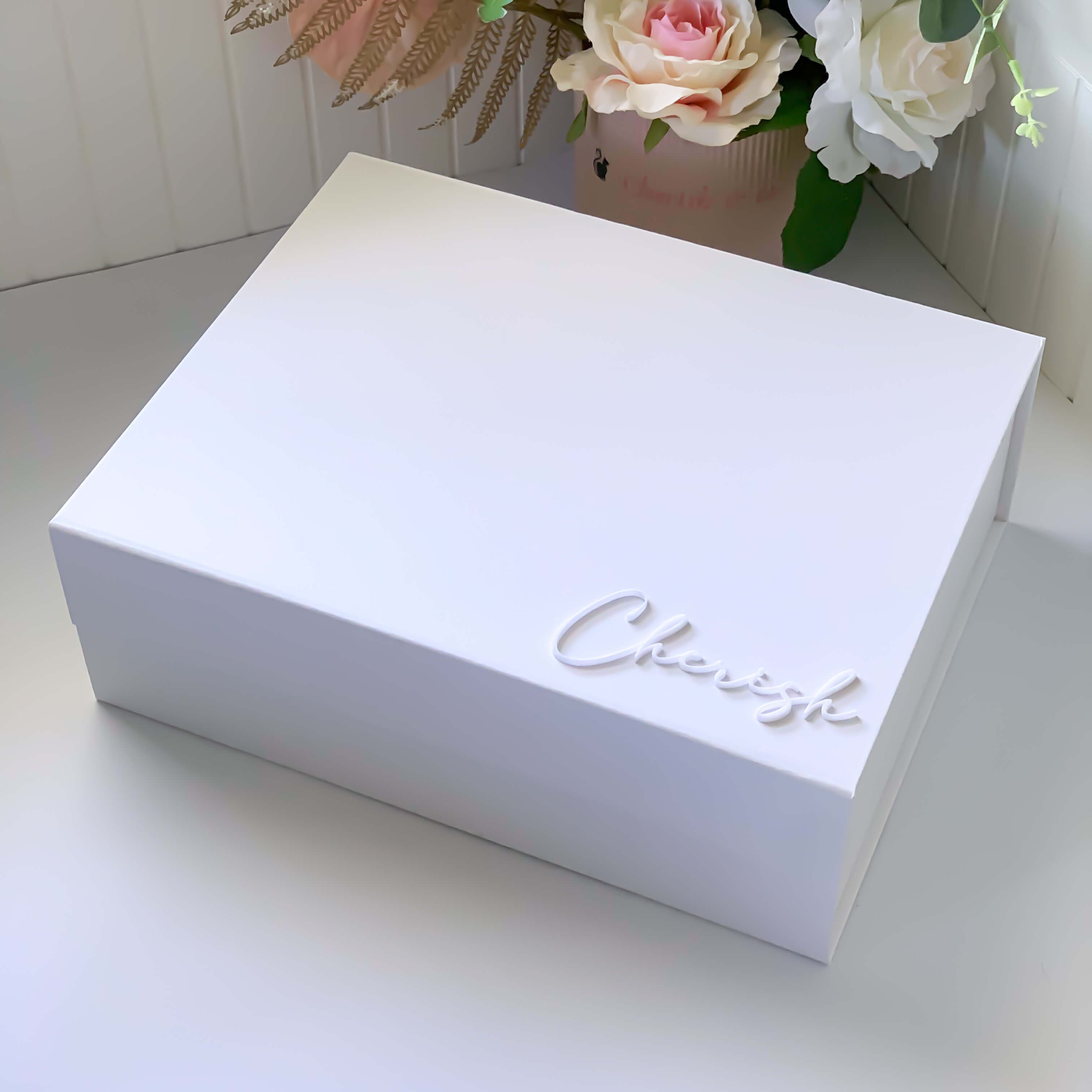 Personalised 3D Acrylic Name Magnetic Closure Gift Box