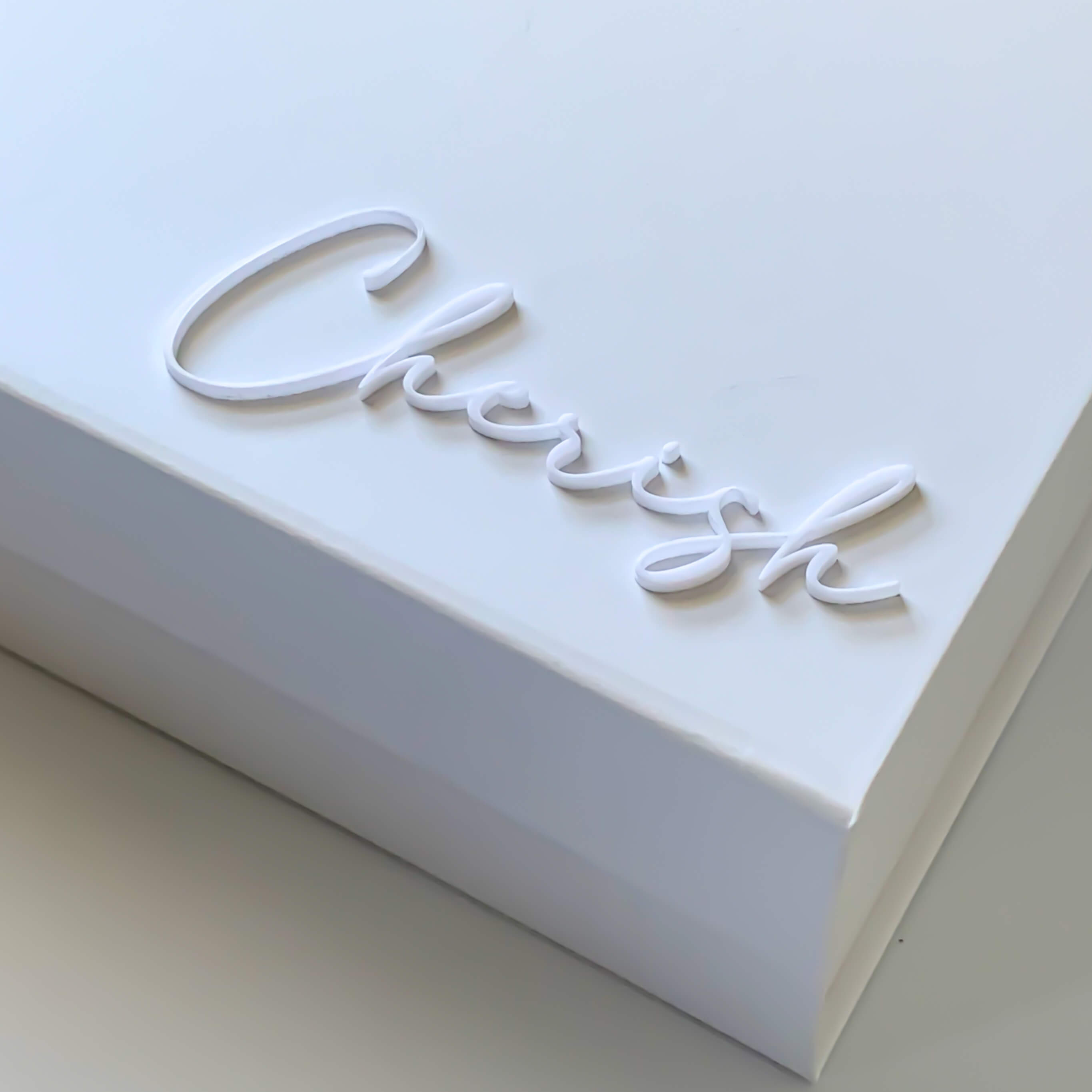 Personalised 3D Acrylic Name Magnetic Closure Gift Box