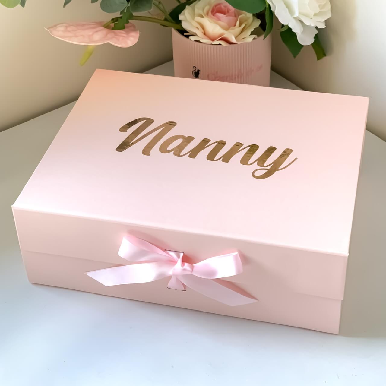 Personalised Name Magnetic Closure Gift Box