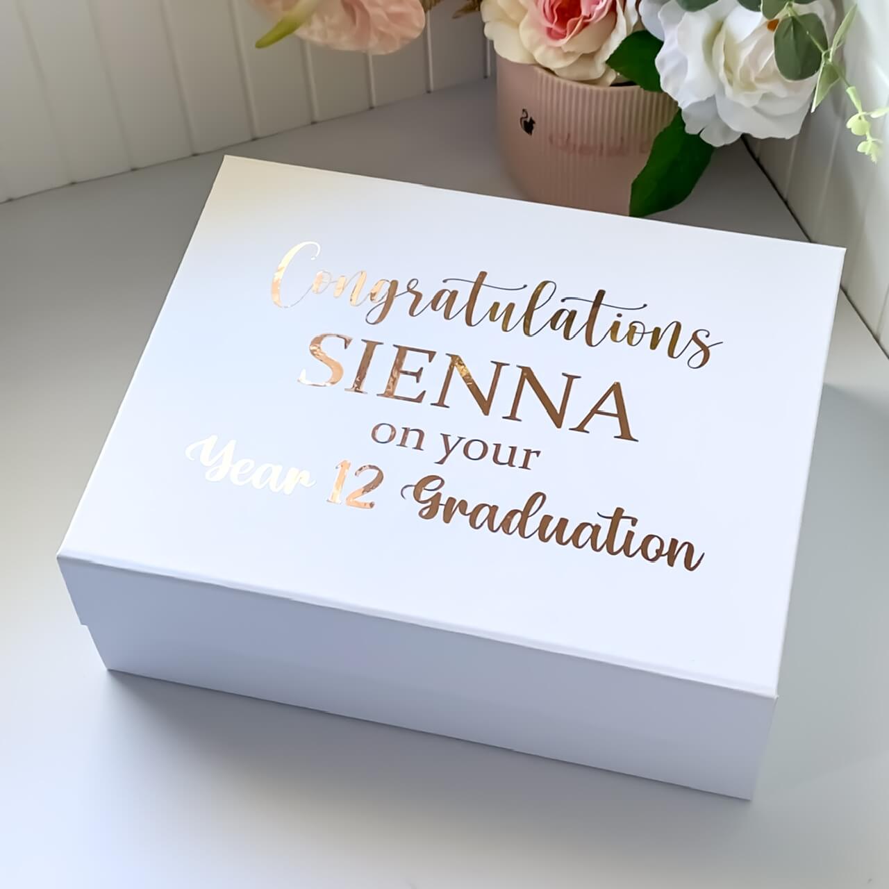 Congratulations Happy Graduation Magnetic Gift Box