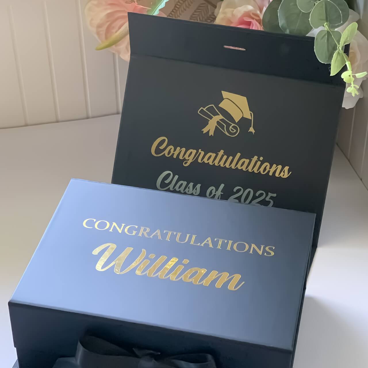 Personalised Graduation Magnetic Gift Box