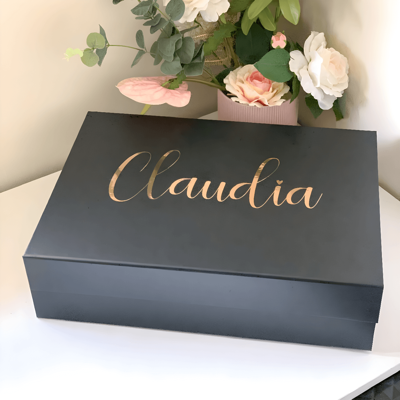 Personalised Name Magnetic Closure Gift Box