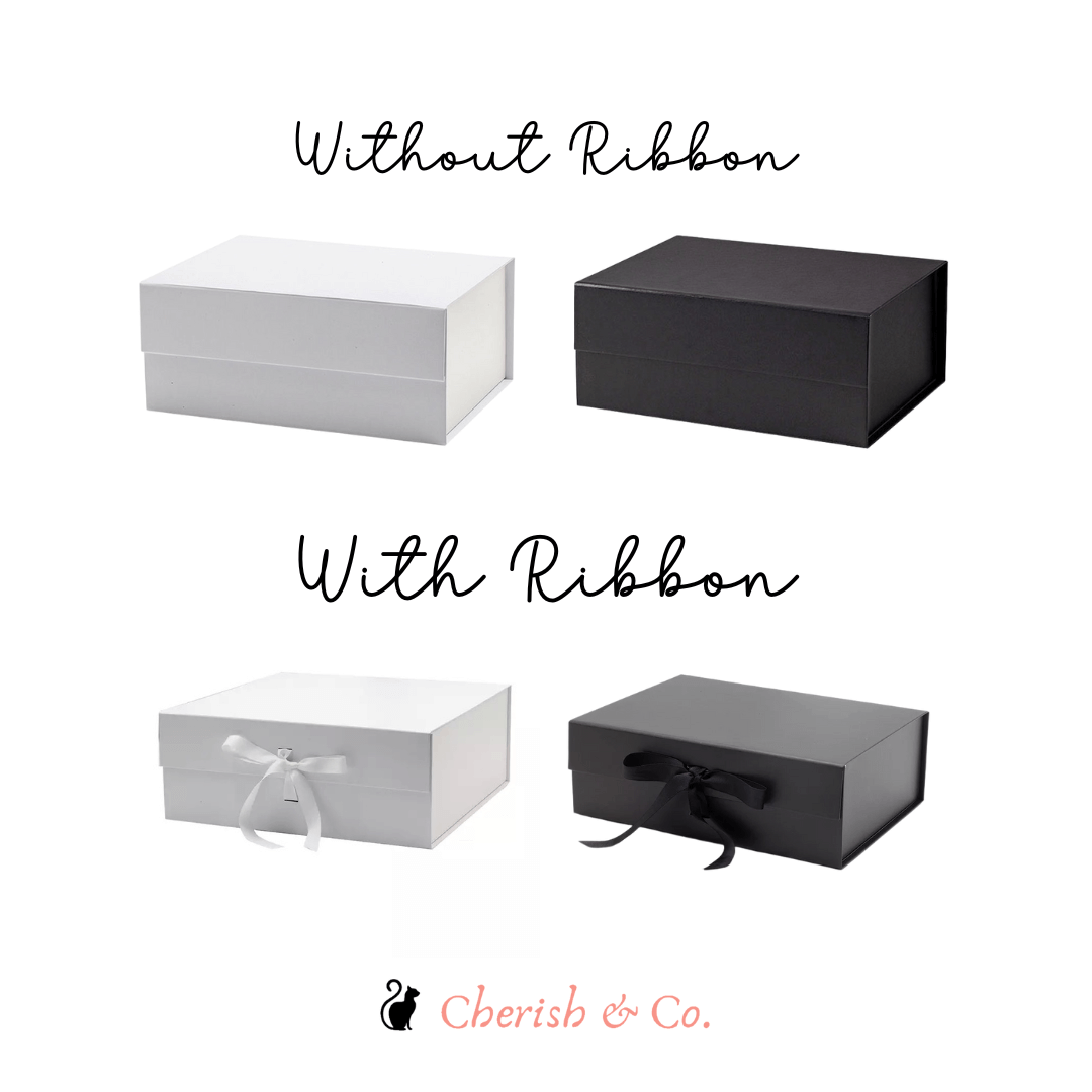 Without A Ribbon Personalised Name Luxury Magnetic Gift Box Australia