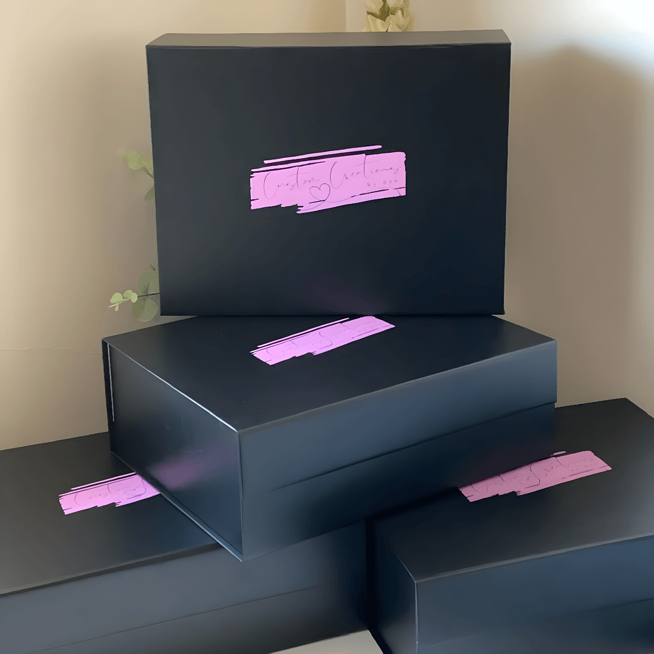 Custom Sample Print Logo Magnetic Gift Box Australia