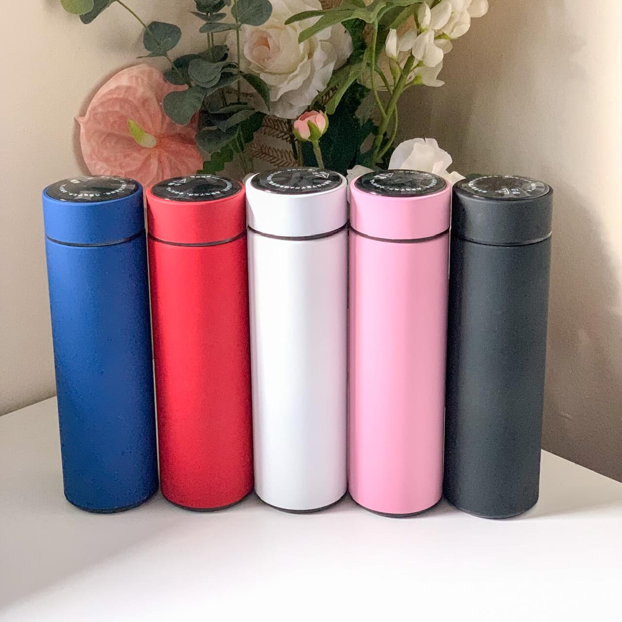 Smart Flask Tumbler With LED Temperature Display