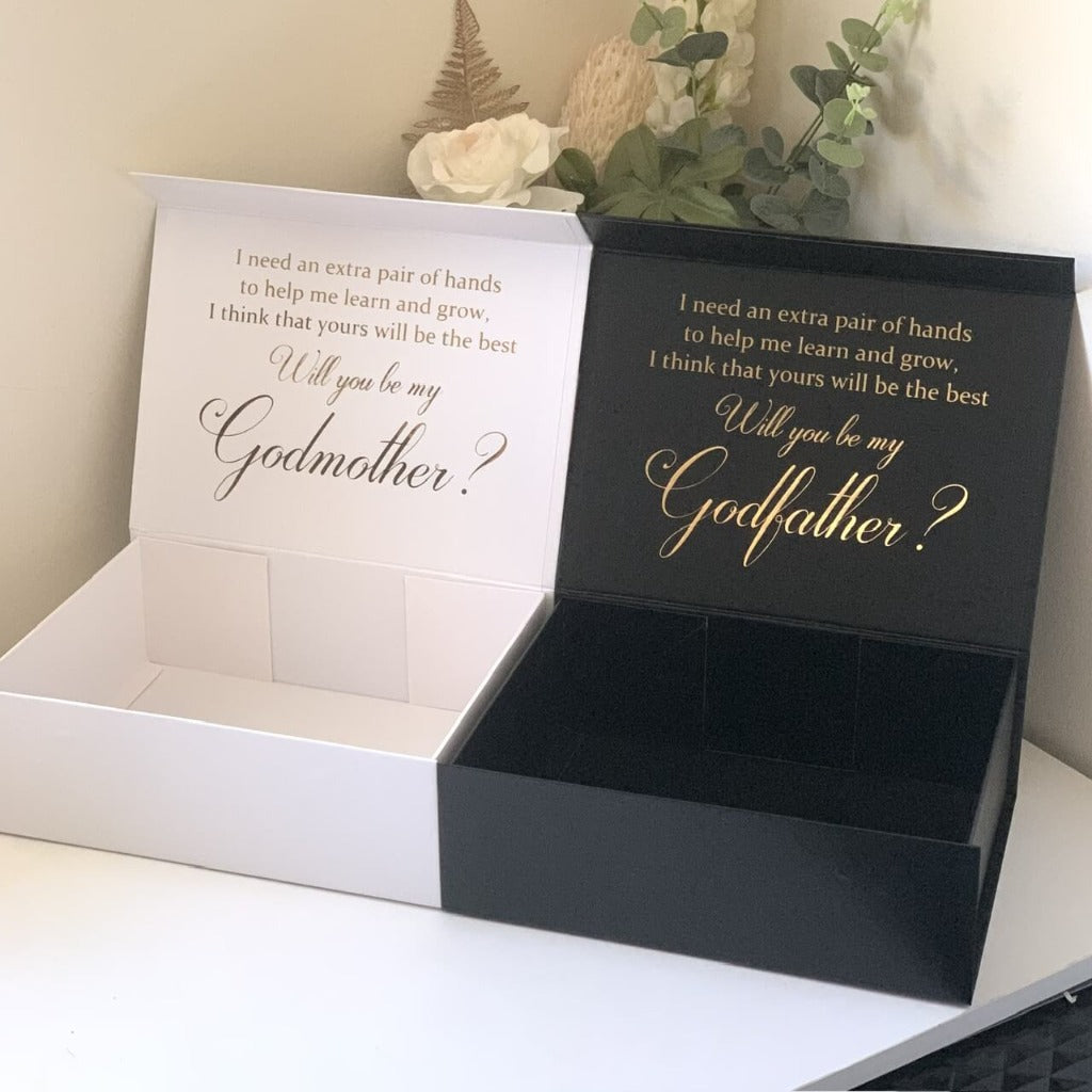 I Need an Extra Pair of Hands Godparent / Godmother / Godfather Magnetic Gift Box