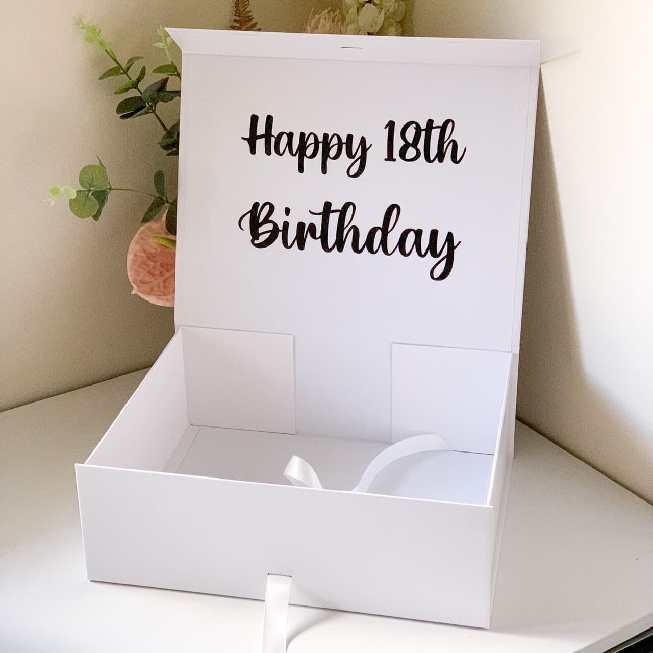 Personalised Happy Birthday Magnetic Gift Box