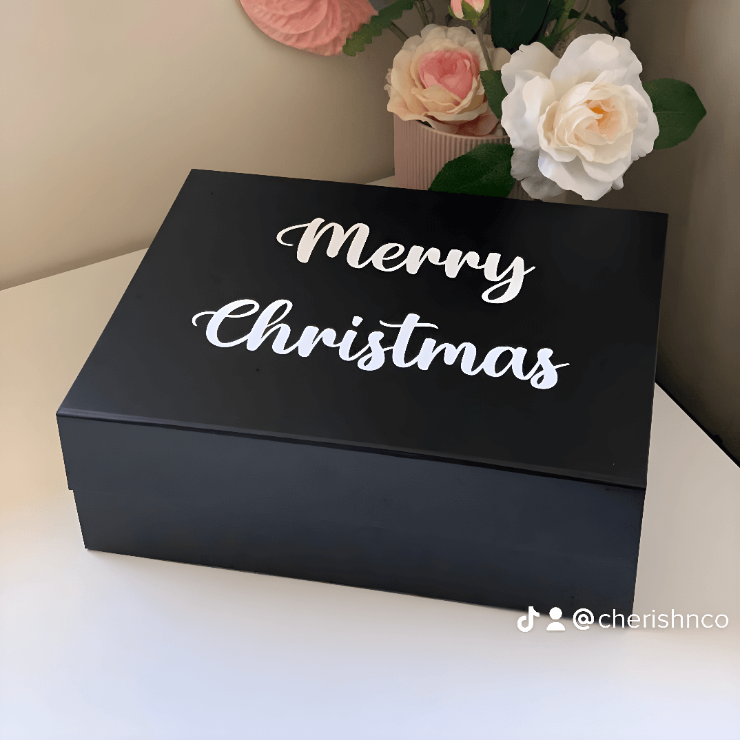 Merry Christmas Magnetic Gift Box