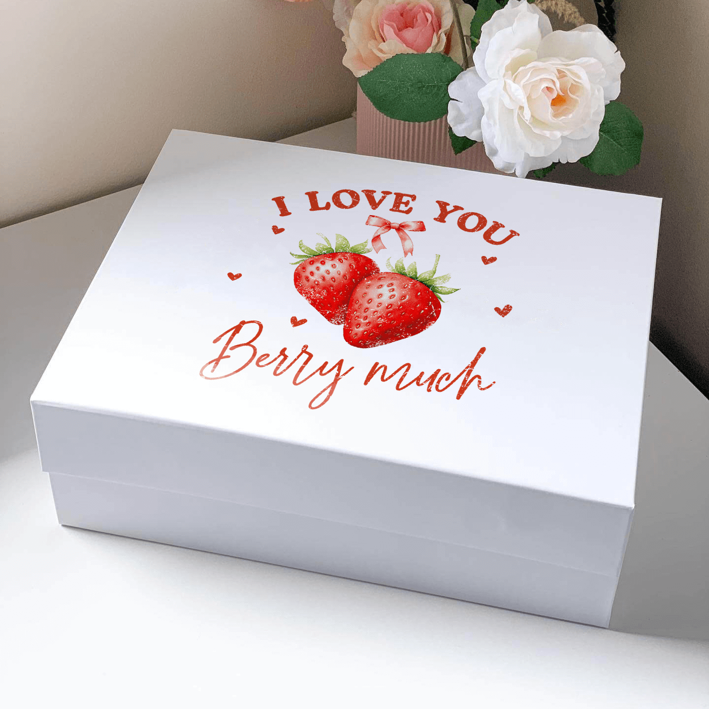 I Love You Berry Much Magnetic Gift Box