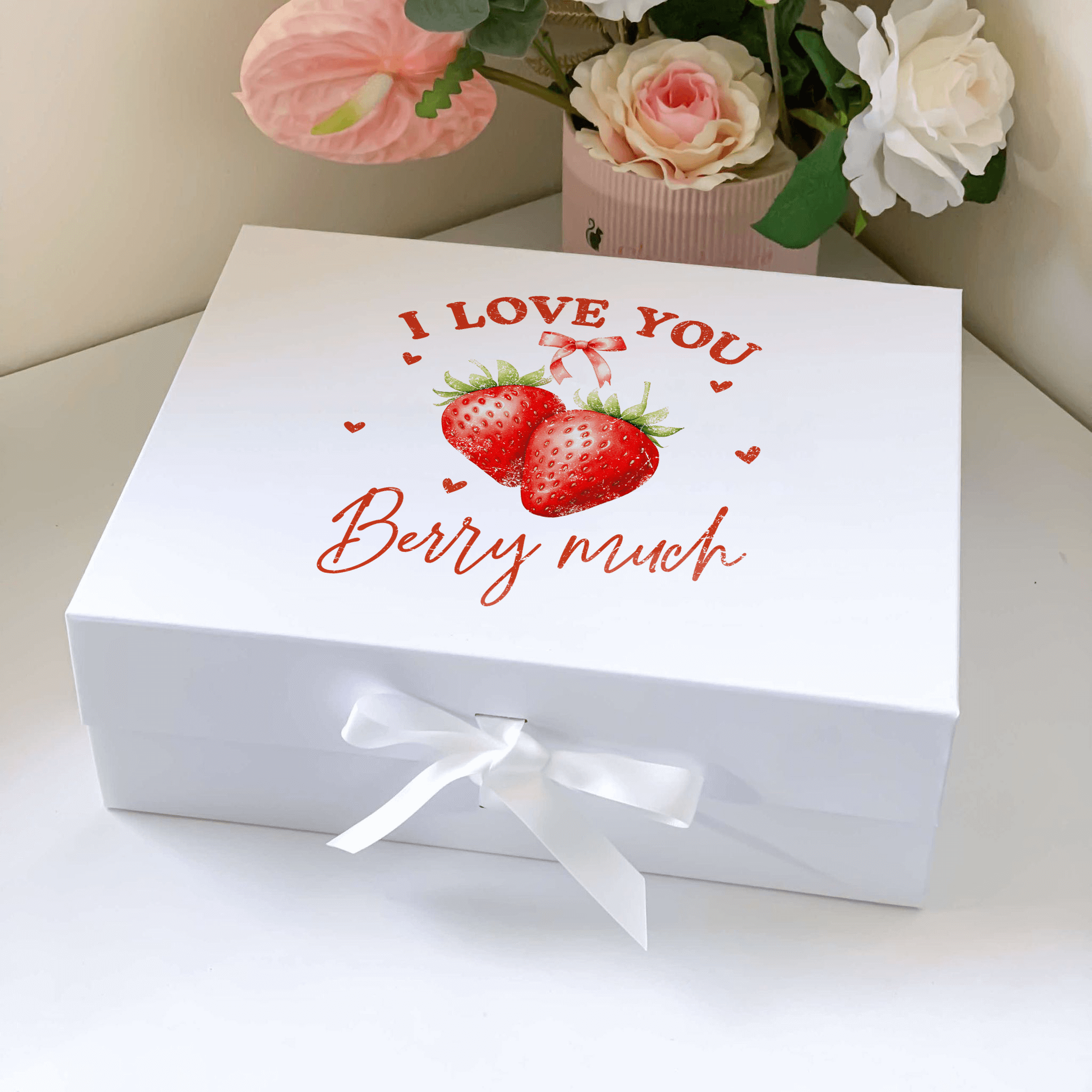 I Love You Berry Much Magnetic Gift Box