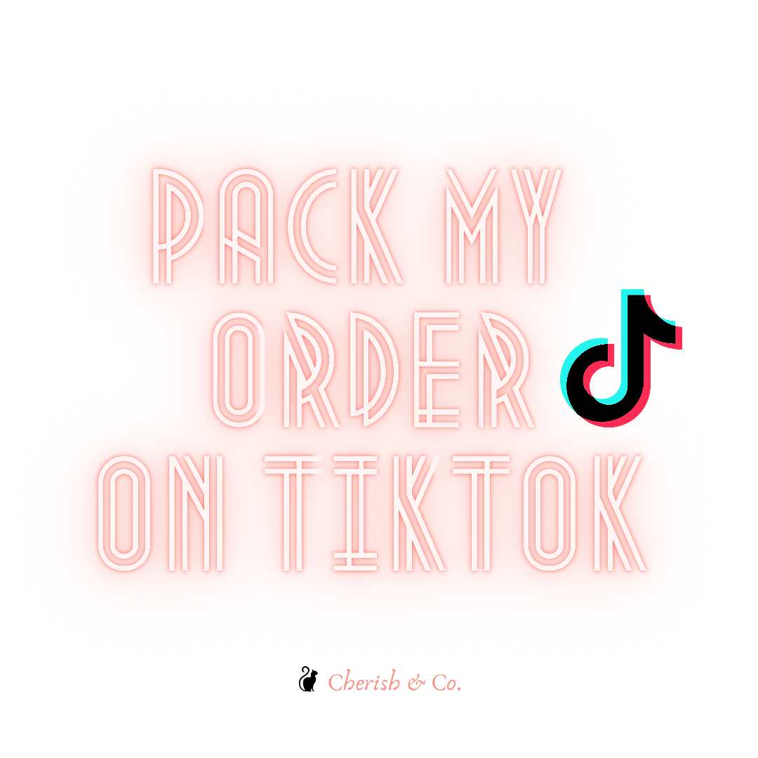 Extra Pack Order on TikTok - Cherish & co.