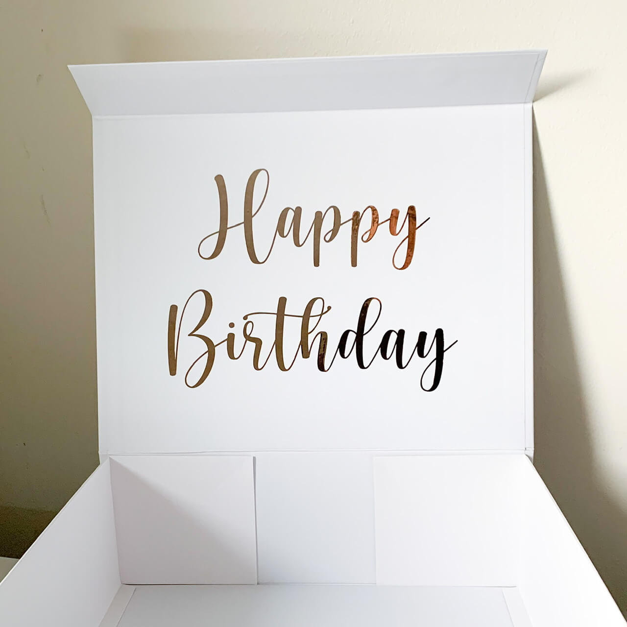 Gift Boxes & Tins Personalised Happy Birthday Magnetic Gift Box - Cherish & co.