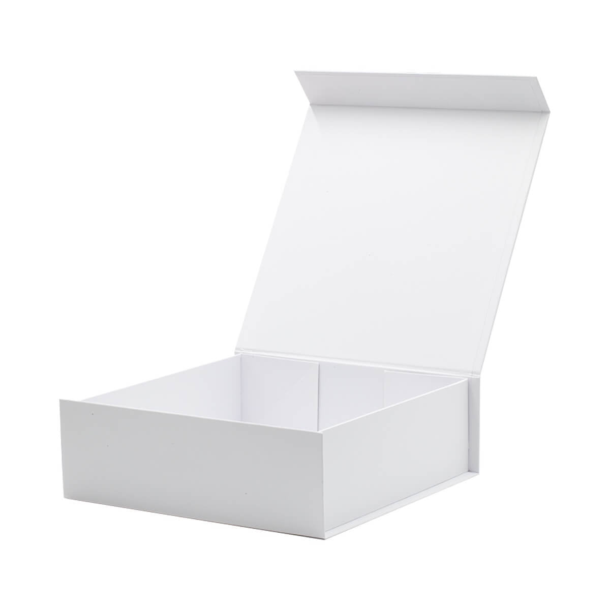 Gift Boxes & Tins Small Square White Magnetic Gift Box with Ribbon - Cherish & co.