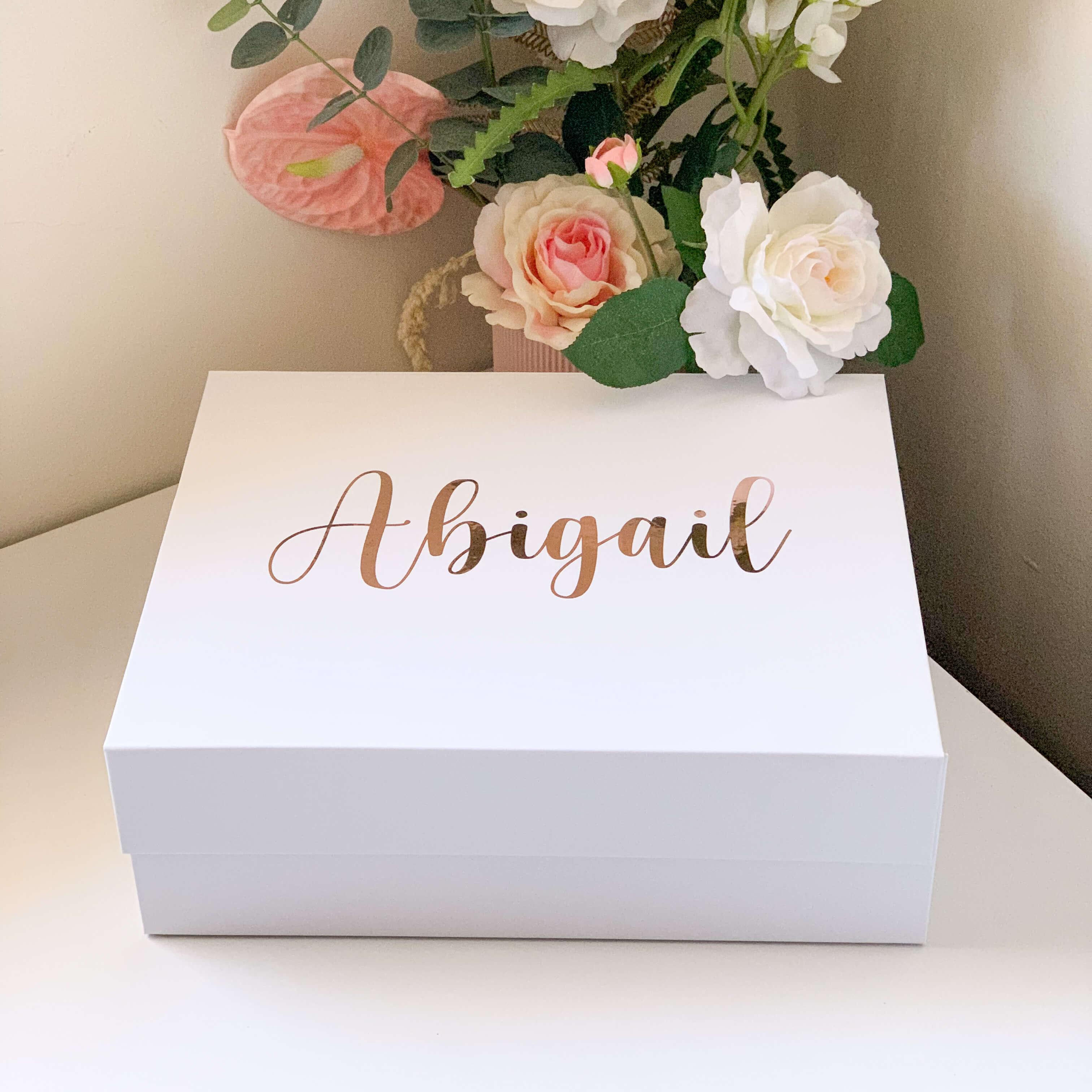Gift Boxes & Tins Personalised Name Magnetic Closure Gift Box - Cherish & co.